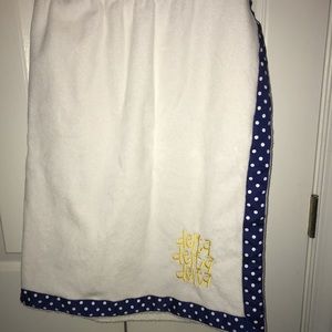 New Tri Delta Terry Cloth Wrap Towel